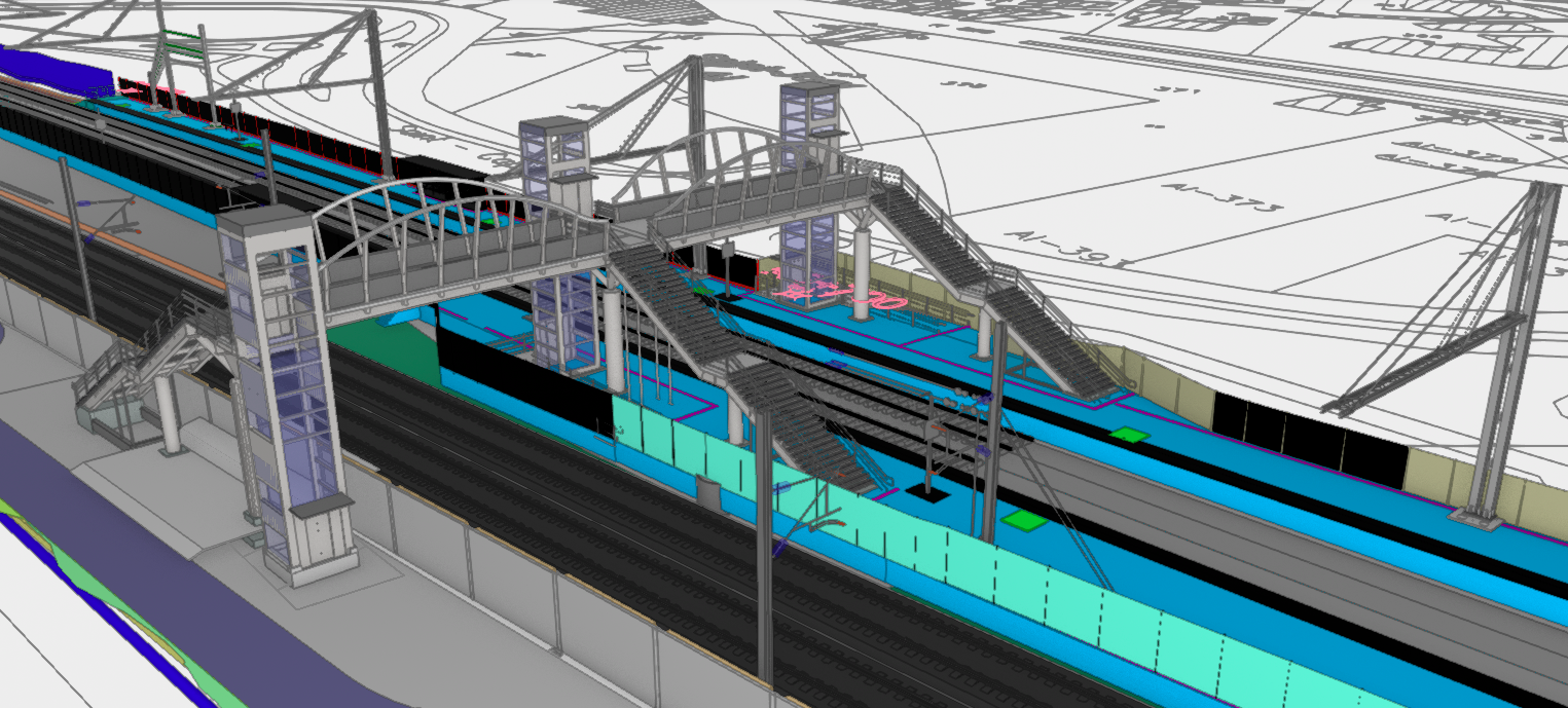Infrastructure ferroviaire BIM